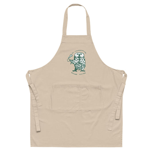 Organic cotton apron