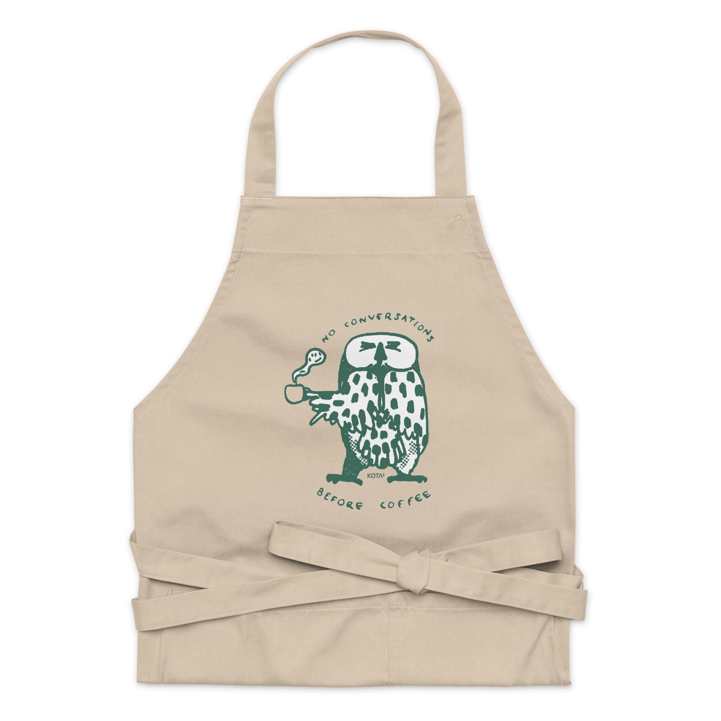Organic cotton apron