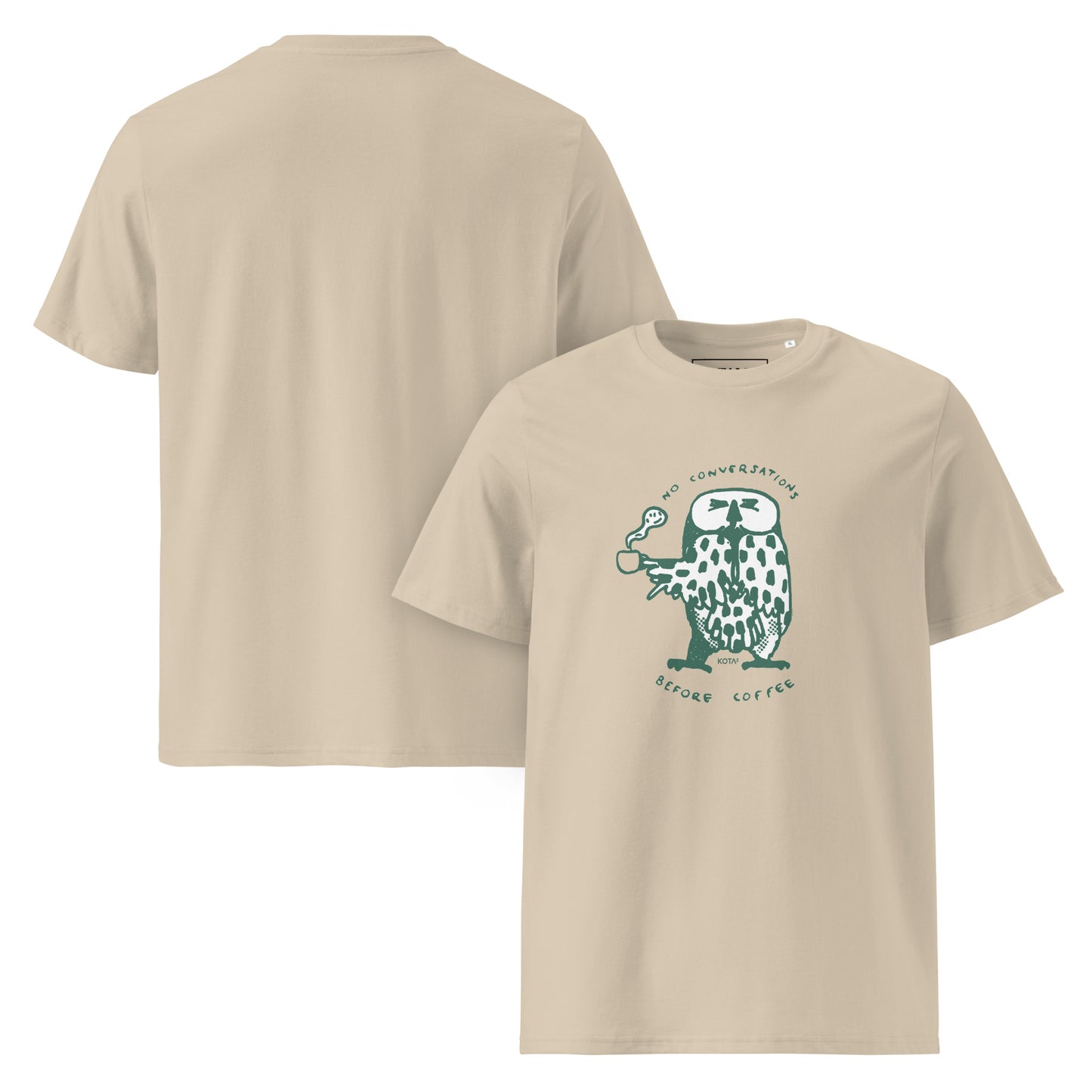 Coffee First organic cotton t-shirt