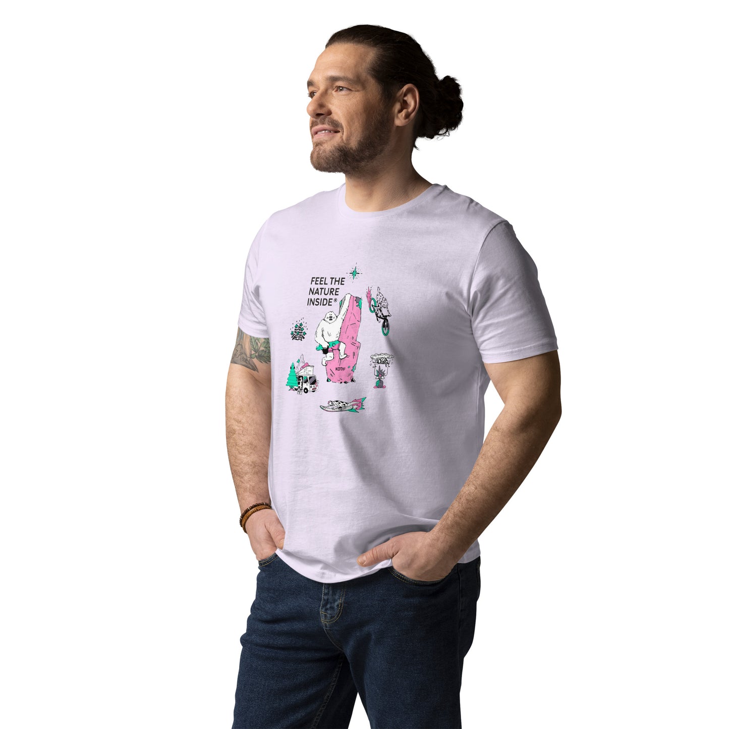 Funky Outdoor organic cotton t-shirt