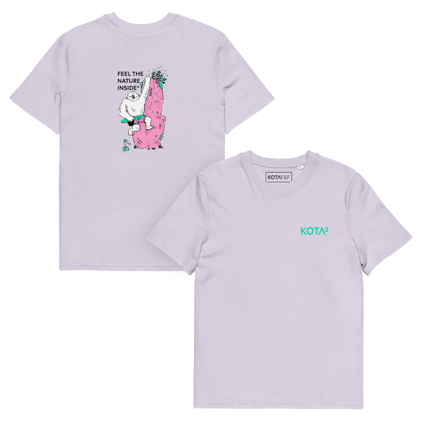 Climbing Bear organic cotton t-shirt