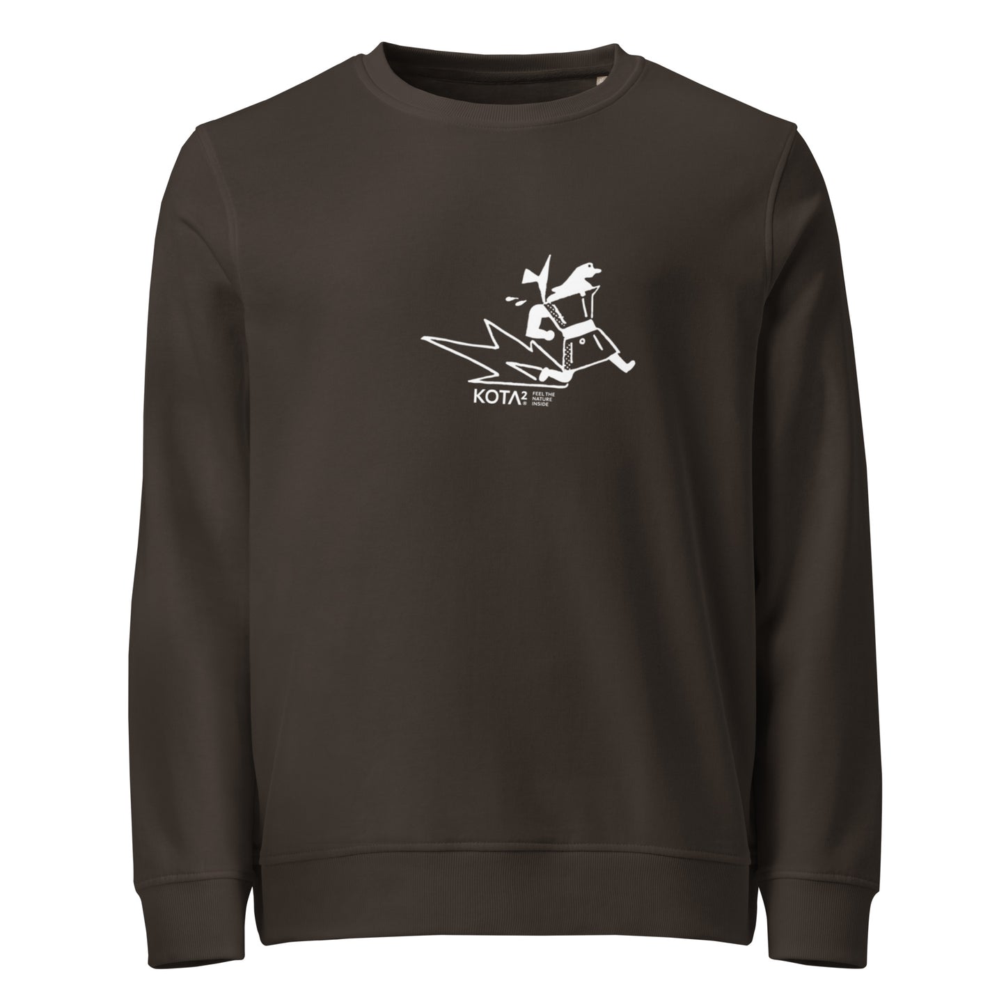 Moka Pot Man organic sweatshirt