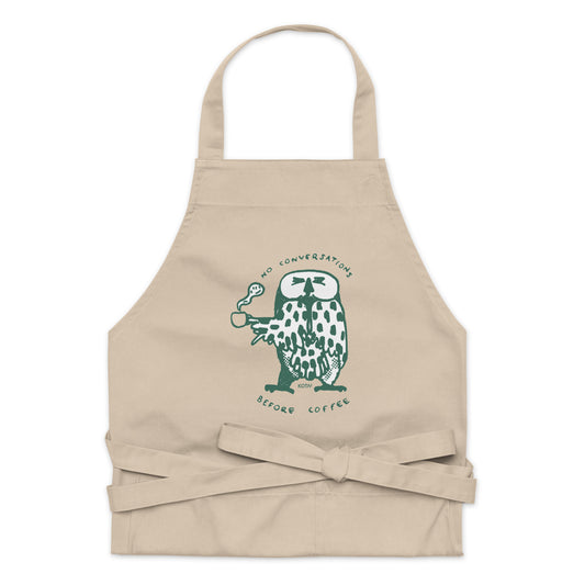 Organic cotton apron