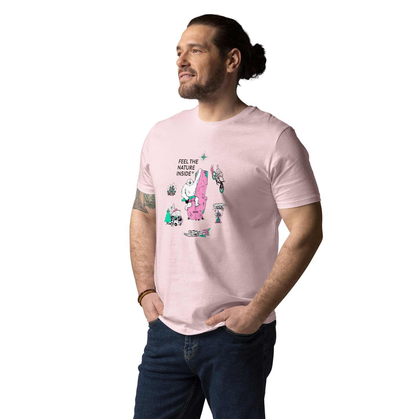 Funky Outdoor organic cotton t-shirt