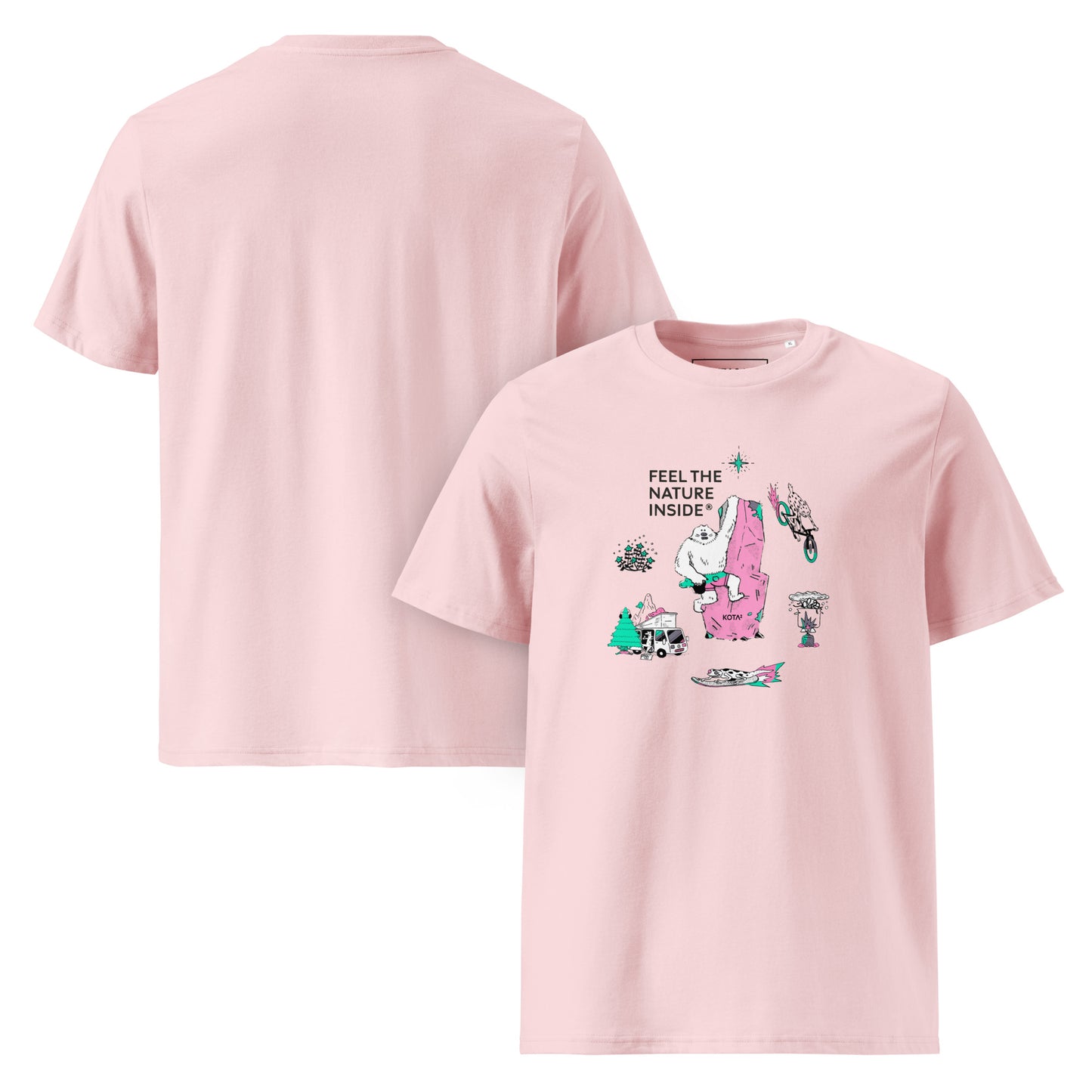 Funky Outdoor organic cotton t-shirt