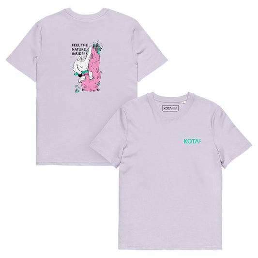 Climbing Bear organic cotton t-shirt