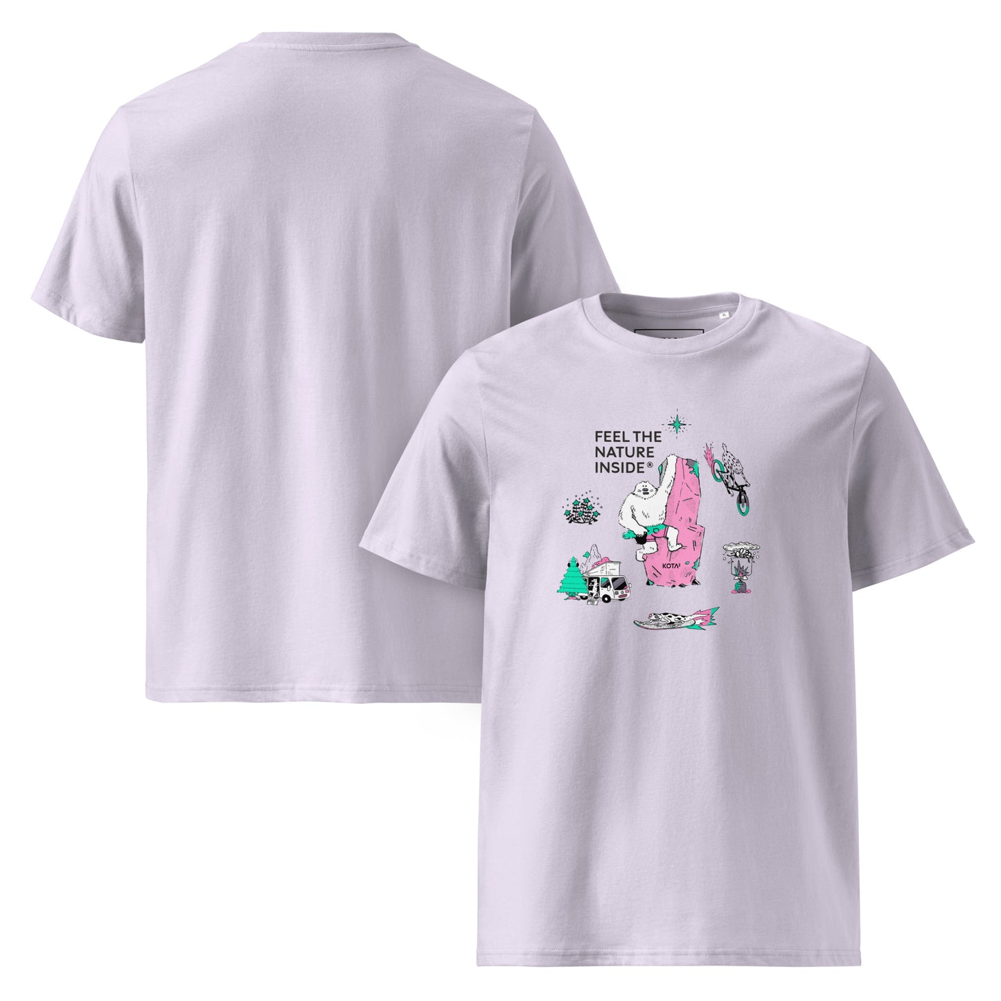 Funky Outdoor organic cotton t-shirt